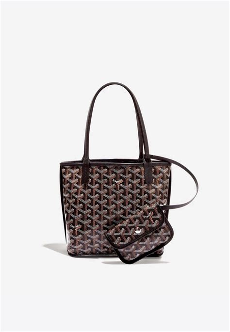 goyard mini backpack|goyard anjou mini tote bag.